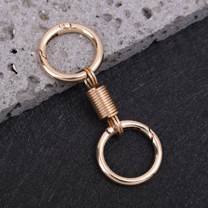 Llavero de doble anillo con resorte shiman® (Pack de 2 unidades)