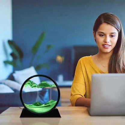 RELOJ DE ARENA MOVEDIZA