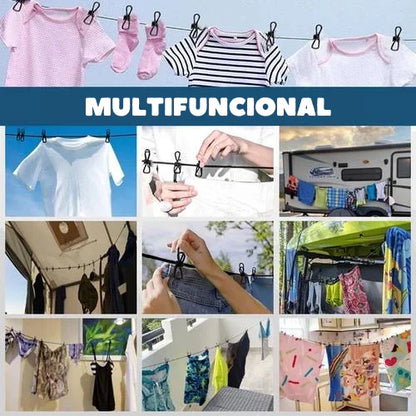 Tendedero Portátil Elástico Irrompible Clothesline™