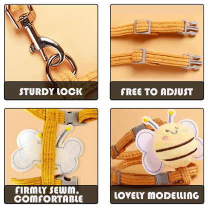 WalkCat Arnés abejita para pasear tu gato