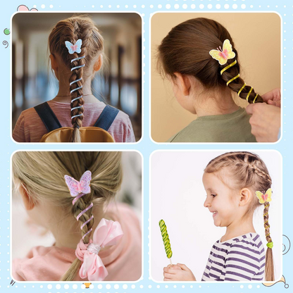 Mariposas Mágicas 5 pares, 5 colores una sonrisa cada día