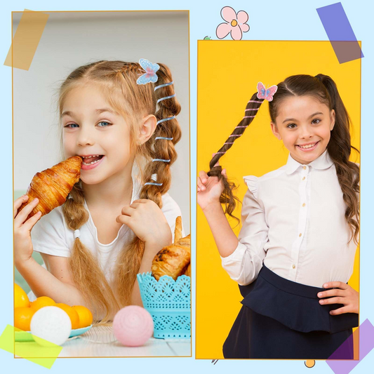 Mariposas Mágicas 5 pares, 5 colores una sonrisa cada día