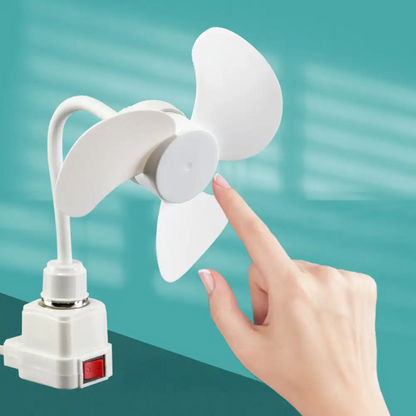Mini ventilador silencioso de alta potencia para cocina y hogar
