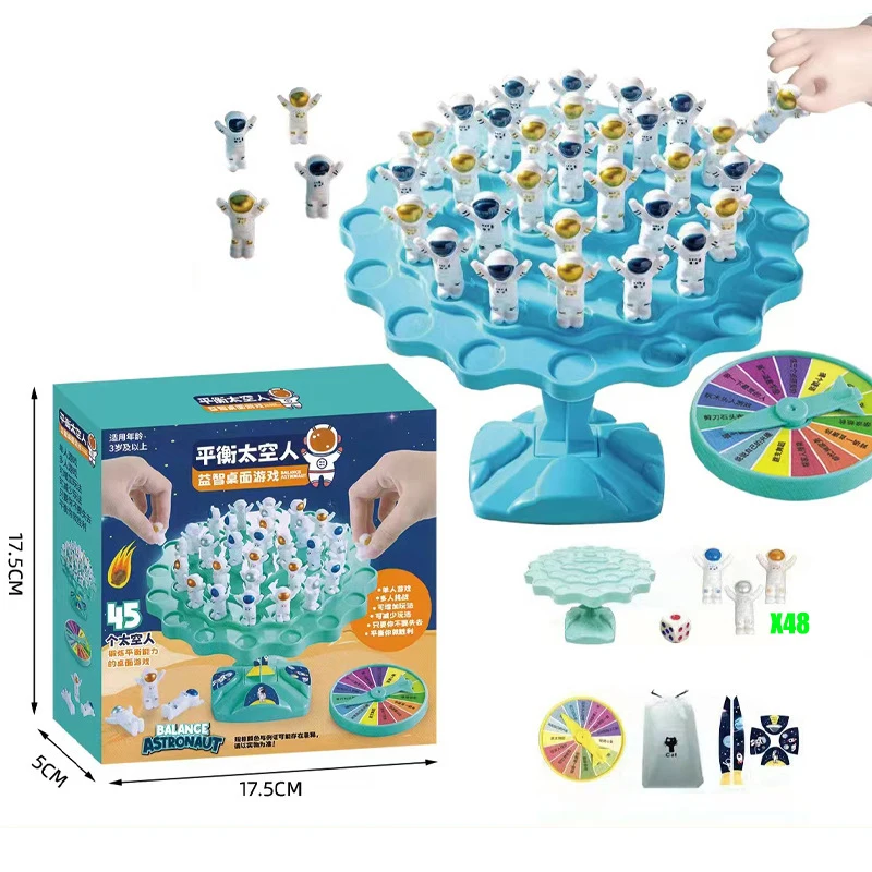 Árbol de equilibrio de astronauta, juguete de entretenimiento familiar