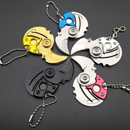 MINI LLAVERO NAVAJA CIRCULAR PLEGABLE