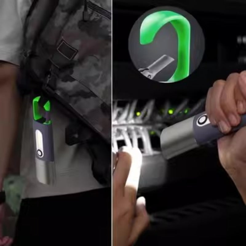 Linterna láser táctica recargable LED de 80000 lúmenes altos