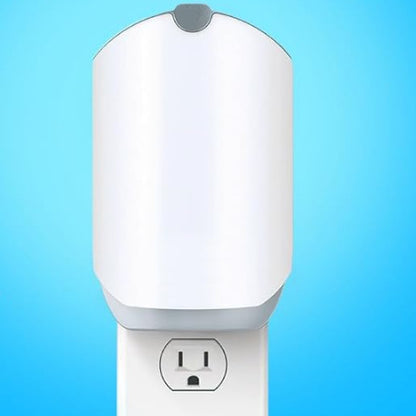 Trampa para insectos voladores, trampa para moscas (1 base enchufable + 1 cartucho)