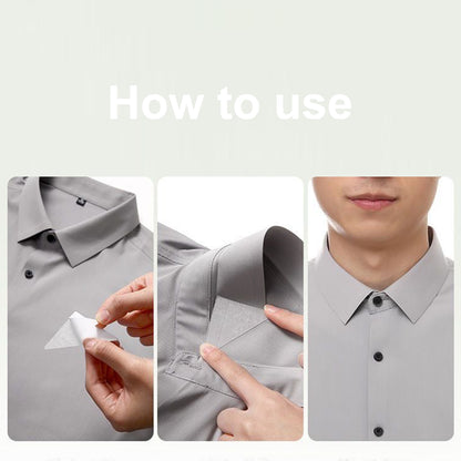 Pegatinas corrector de cuello de camisas x 30 piezas