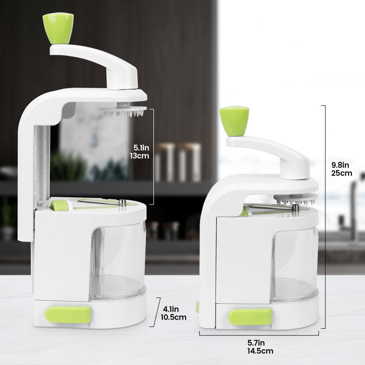 Rallador de verduras y frutas multifunción