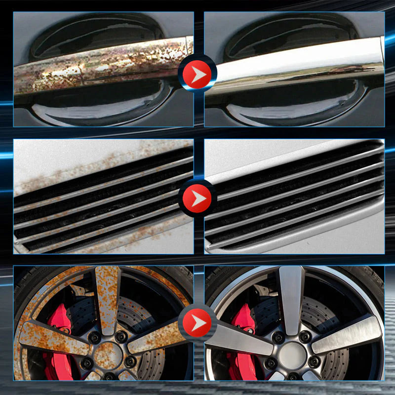 Spray quitaóxido para coches