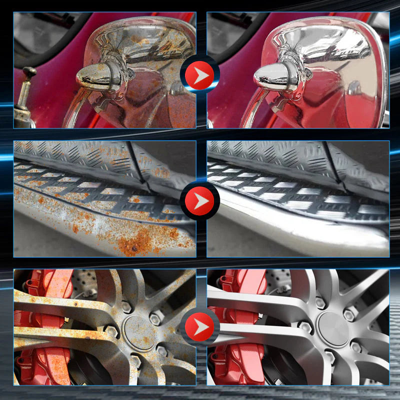 Spray quitaóxido para coches