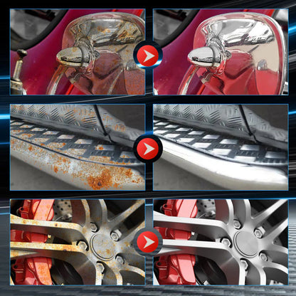 Spray quitaóxido para coches