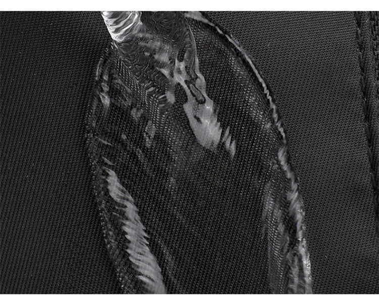 Bolsa de hombro con enchufe para auriculares, Cartera de 3 capas, a la moda