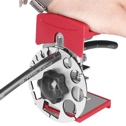 Pelador de cables rápido manual