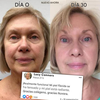 Nuvora - mascarilla de colágeno para la piel de vidrio