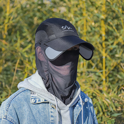 🔥GRAN OFERTA - 40 % DE DESCUENTO 🔥🔥Sombrero para el sol con ala retráctil para exteriores/pesca/montar/escalar