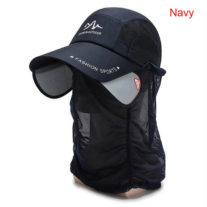 🔥GRAN OFERTA - 40 % DE DESCUENTO 🔥🔥Sombrero para el sol con ala retráctil para exteriores/pesca/montar/escalar