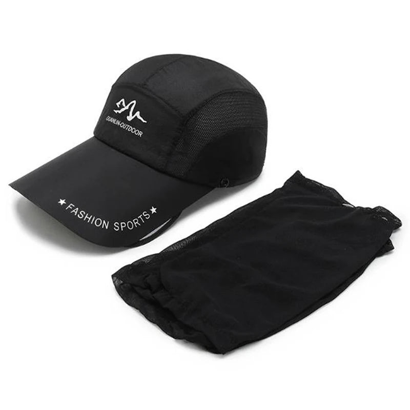 🔥GRAN OFERTA - 40 % DE DESCUENTO 🔥🔥Sombrero para el sol con ala retráctil para exteriores/pesca/montar/escalar