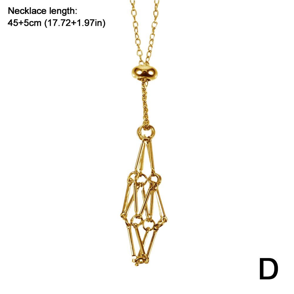 Collar porta piedras preciosas incluye piedra