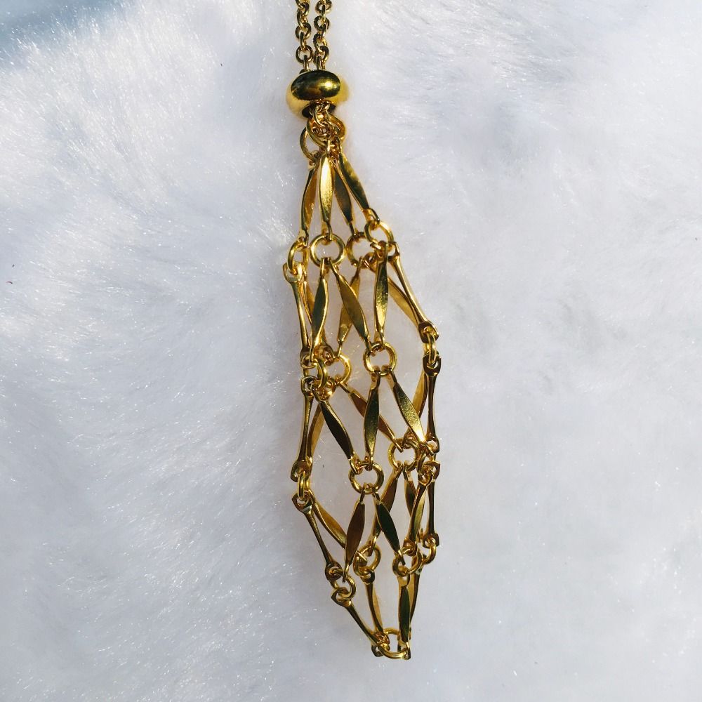 Collar porta piedras preciosas incluye piedra