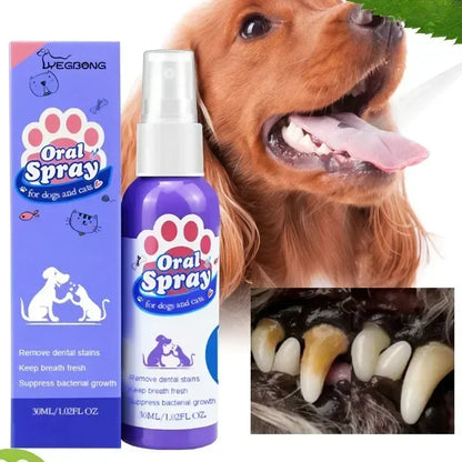 Espray de limpieza Oral para mascotas 120 ml