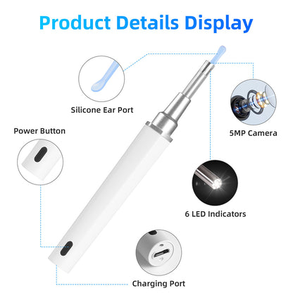 Limpiador de oidos visual inteligente