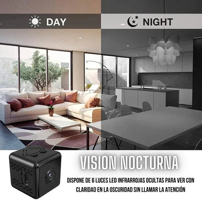 Spiahogar - Mini Cámara Espía 4K Ultra HD™