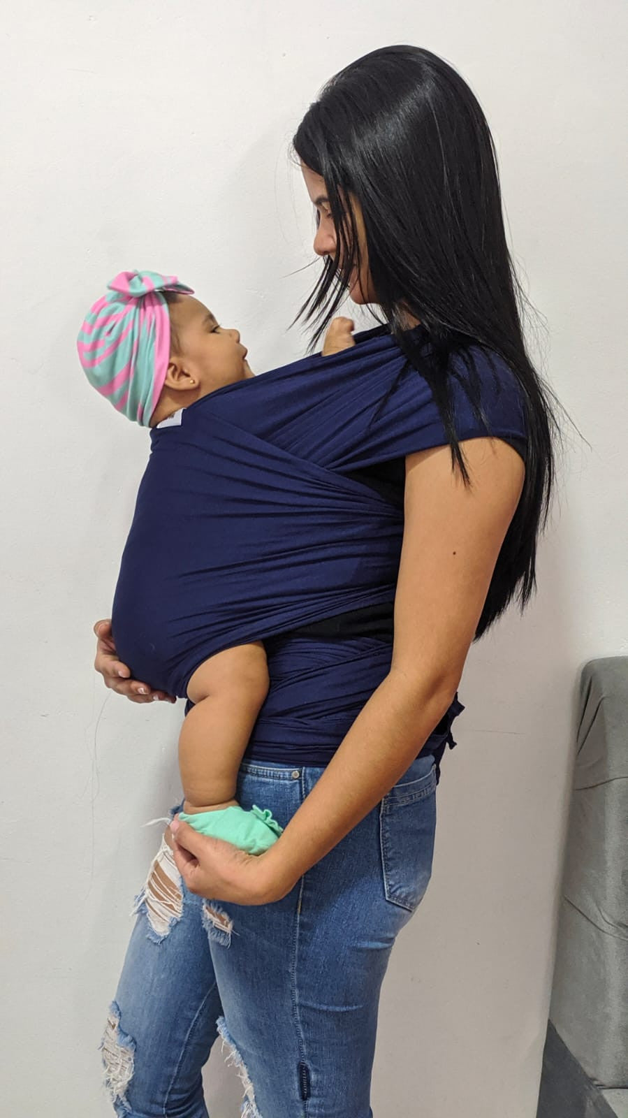 Porta bebe super cómodo para mamá