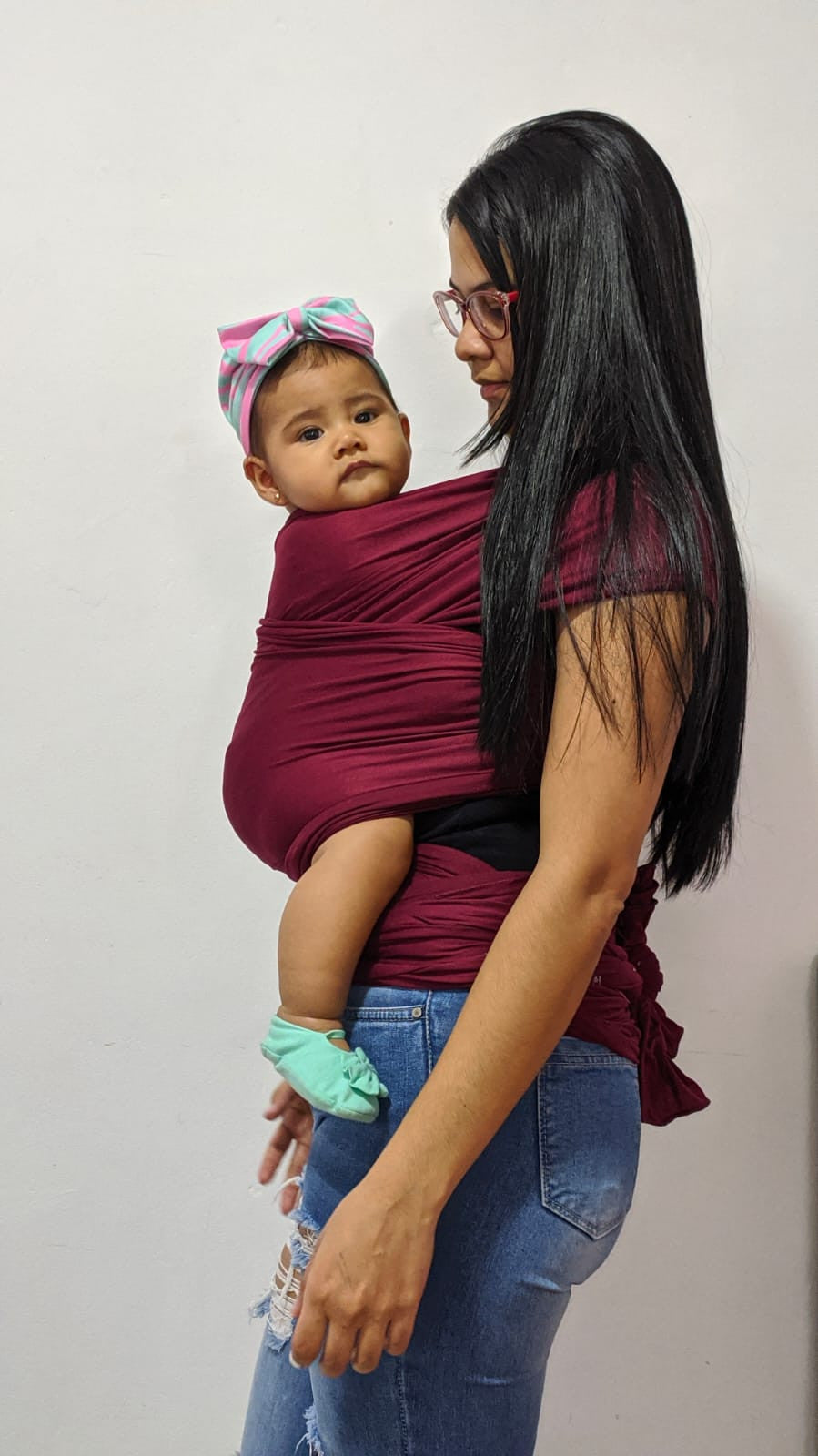 Porta bebe super cómodo para mamá
