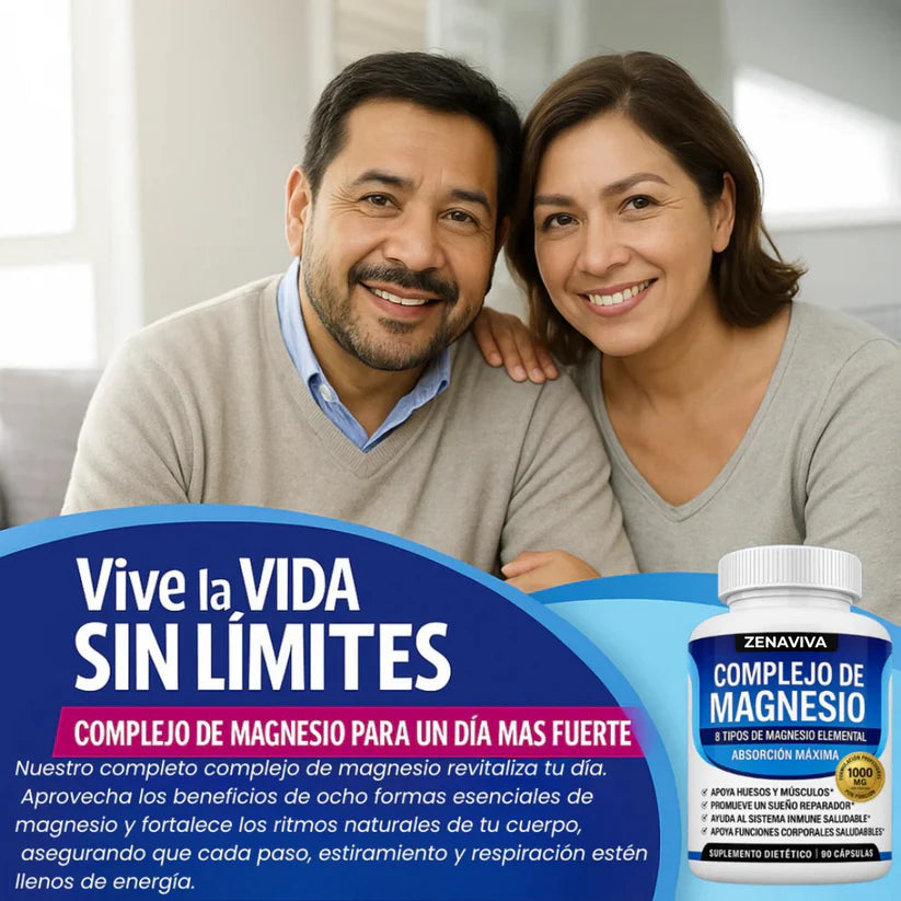 Zenaviva™ Ultimate Magnesium Complex (Solo hoy 50% descuento)