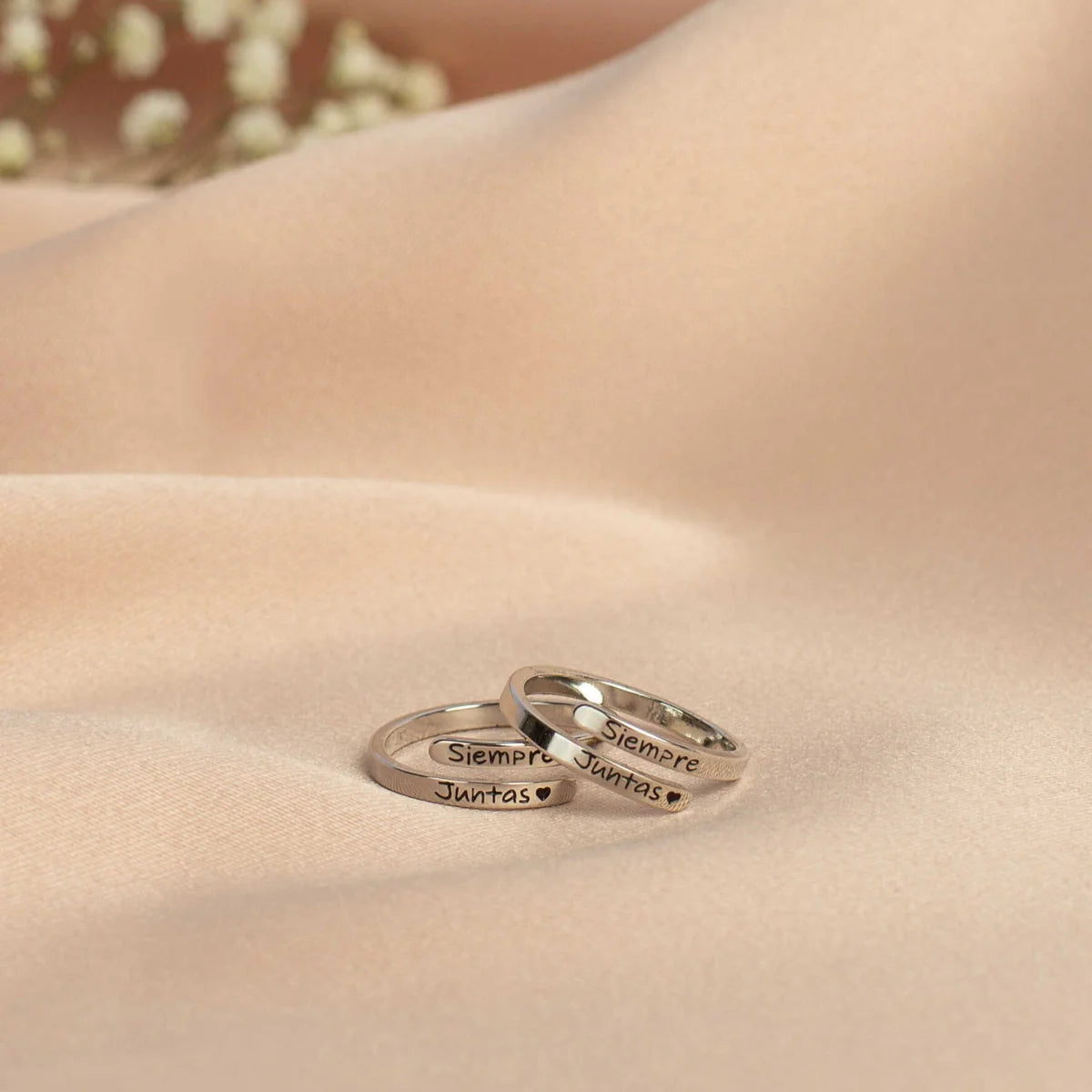 2 ANILLOS "SIEMPRE JUNTAS" (Hoy 2x1)