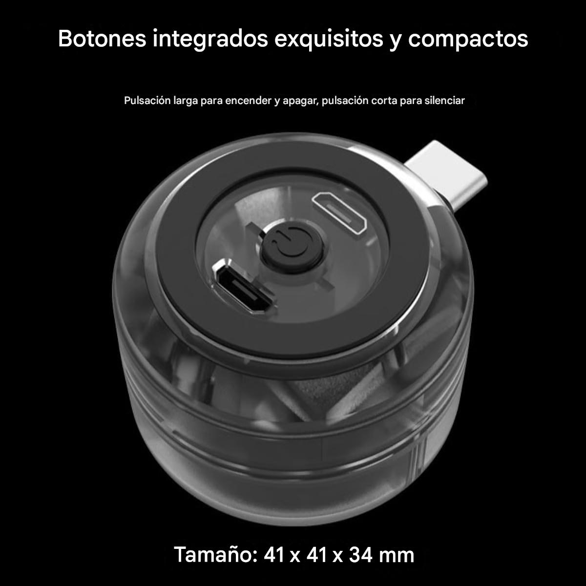 Amplificador portátil de 5 altavoces: Plug & Play para música y llamadas