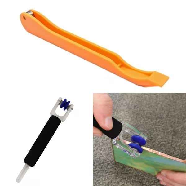 Herramienta para estampar láminas de cobre (Laminadora + Pulidora)