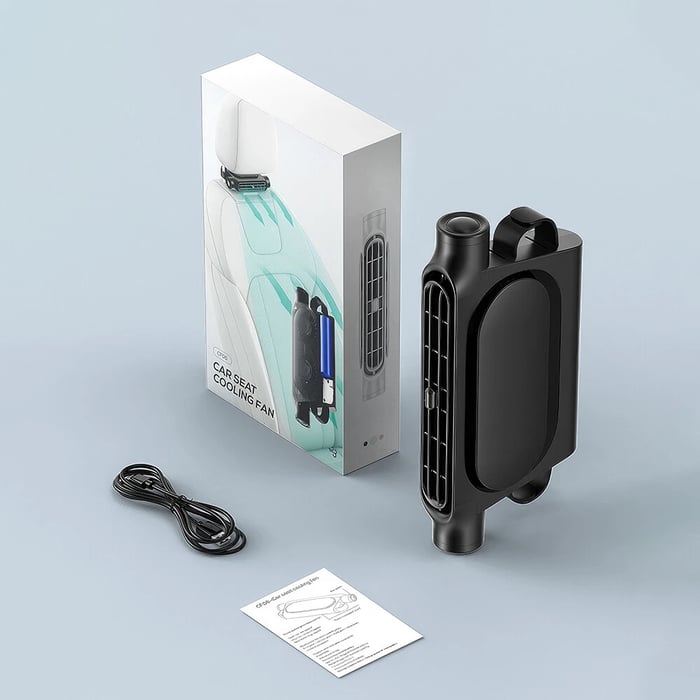 Ventilador para asiento de carros❄️