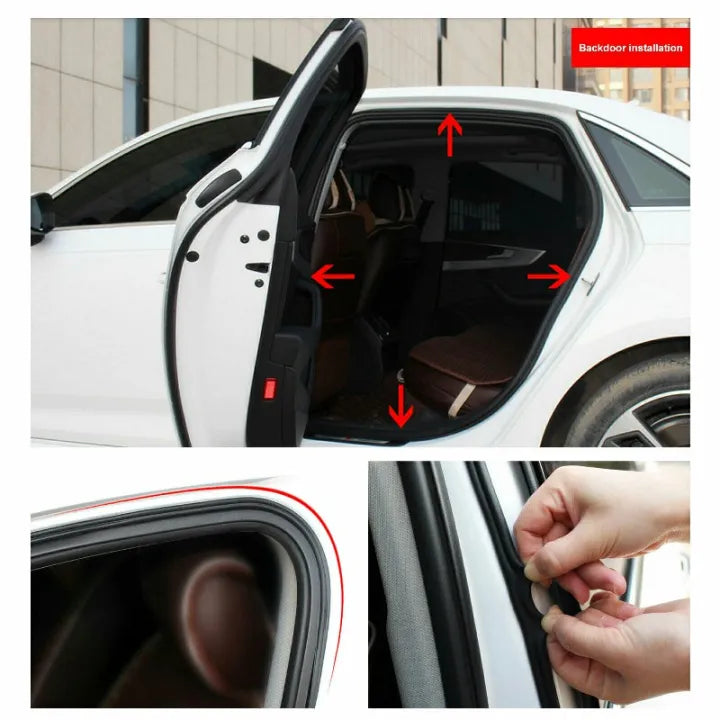 Gomas Antiruido y Antipolvo de Alto Sellado para tu Vehículo - VedaCar - 5 Metros