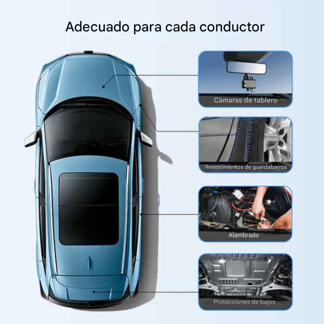 Paquete de 50 Hebilla universal de nailon para bridas