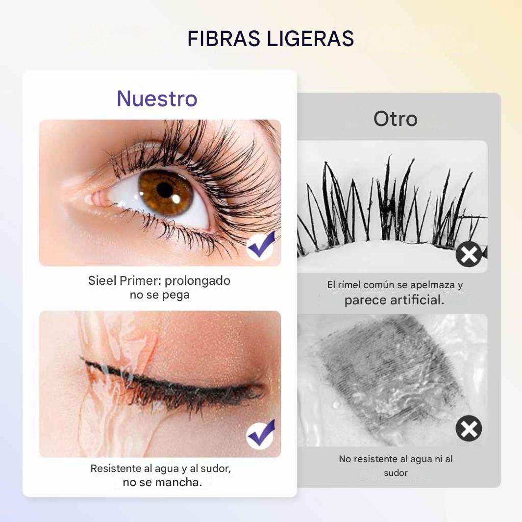 Máscara de pestañas abundantes resistente al agua y sudor