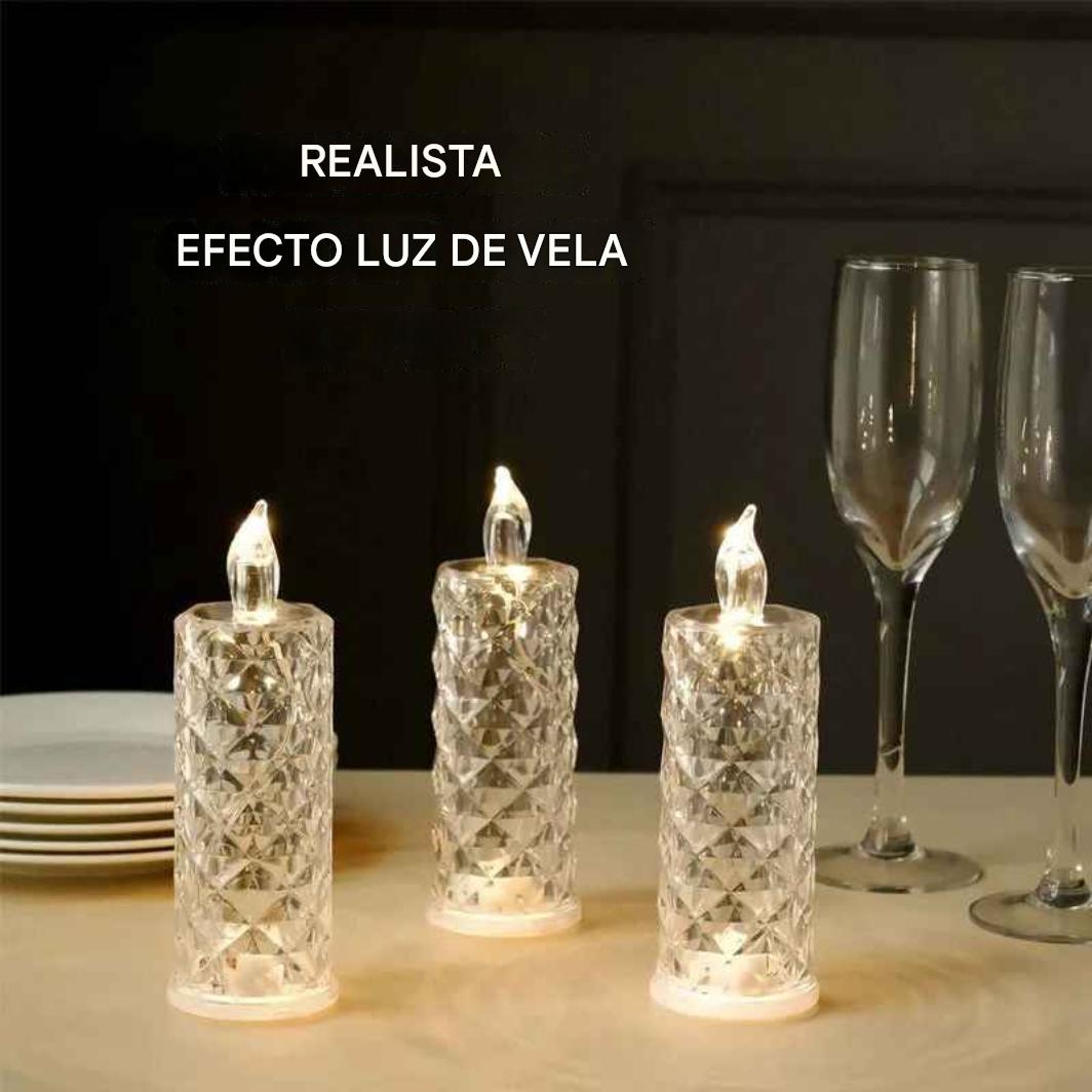 Lámpara de araña Crystal Rose: un rayo de luz romántico sin complicaciones