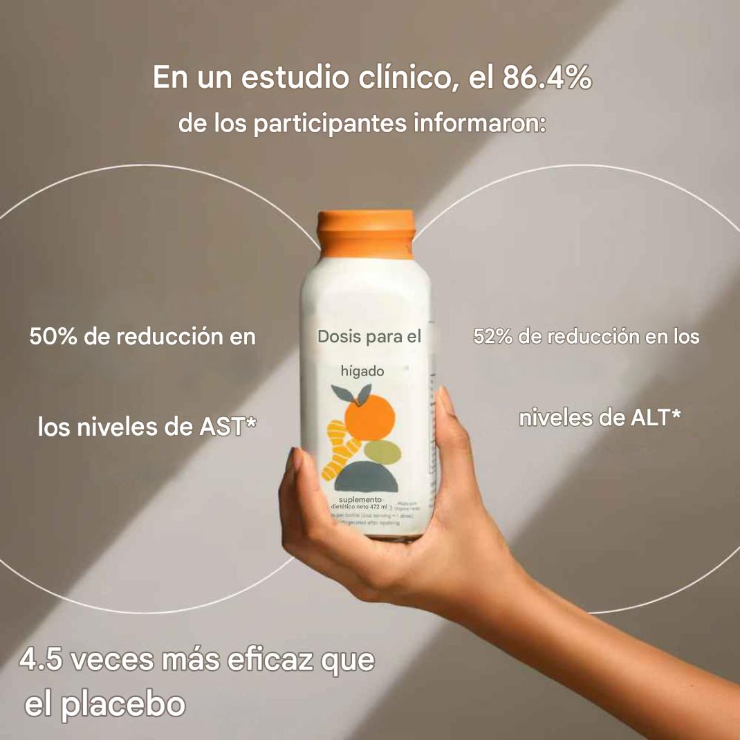 Dose suplemento para la salud hepática