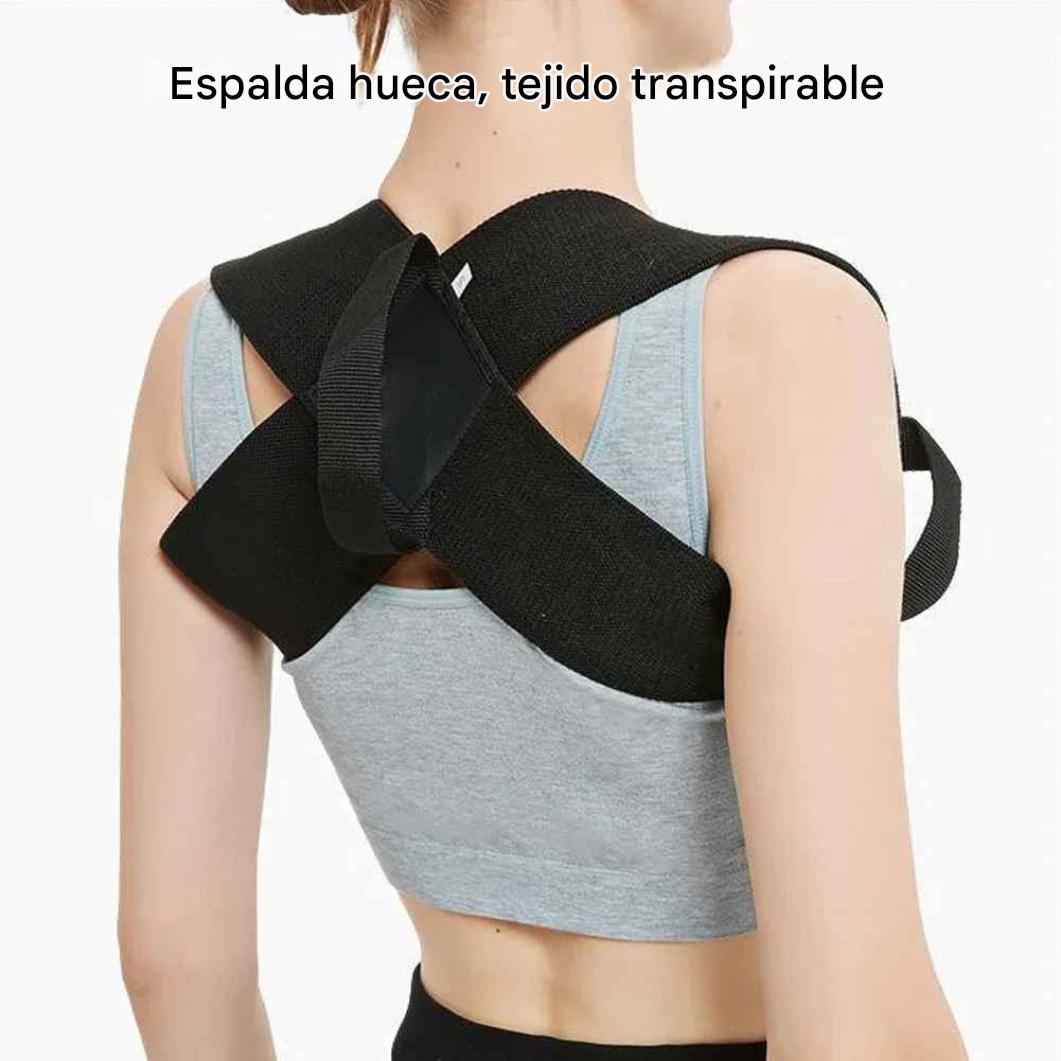 Corrector de postura realinea suavemente la columna