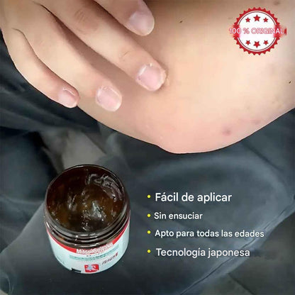 Gel de masaje japonés calmante para aliviar el dolor de espalda, rodillas, articulaciones y músculos (100 g)