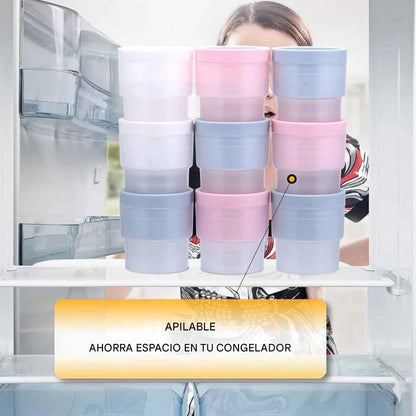 Pack de 3 Moldes para bolas de hielo