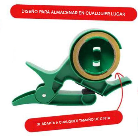 Dispensador de cinta cortadora, portarrollos de papel