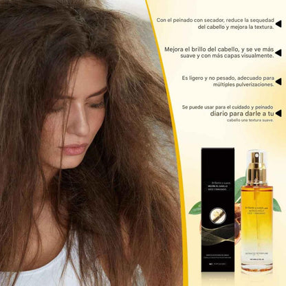 Aceite suavizante para el cabello, reparación de cabello seco dañado, nutrición profunda