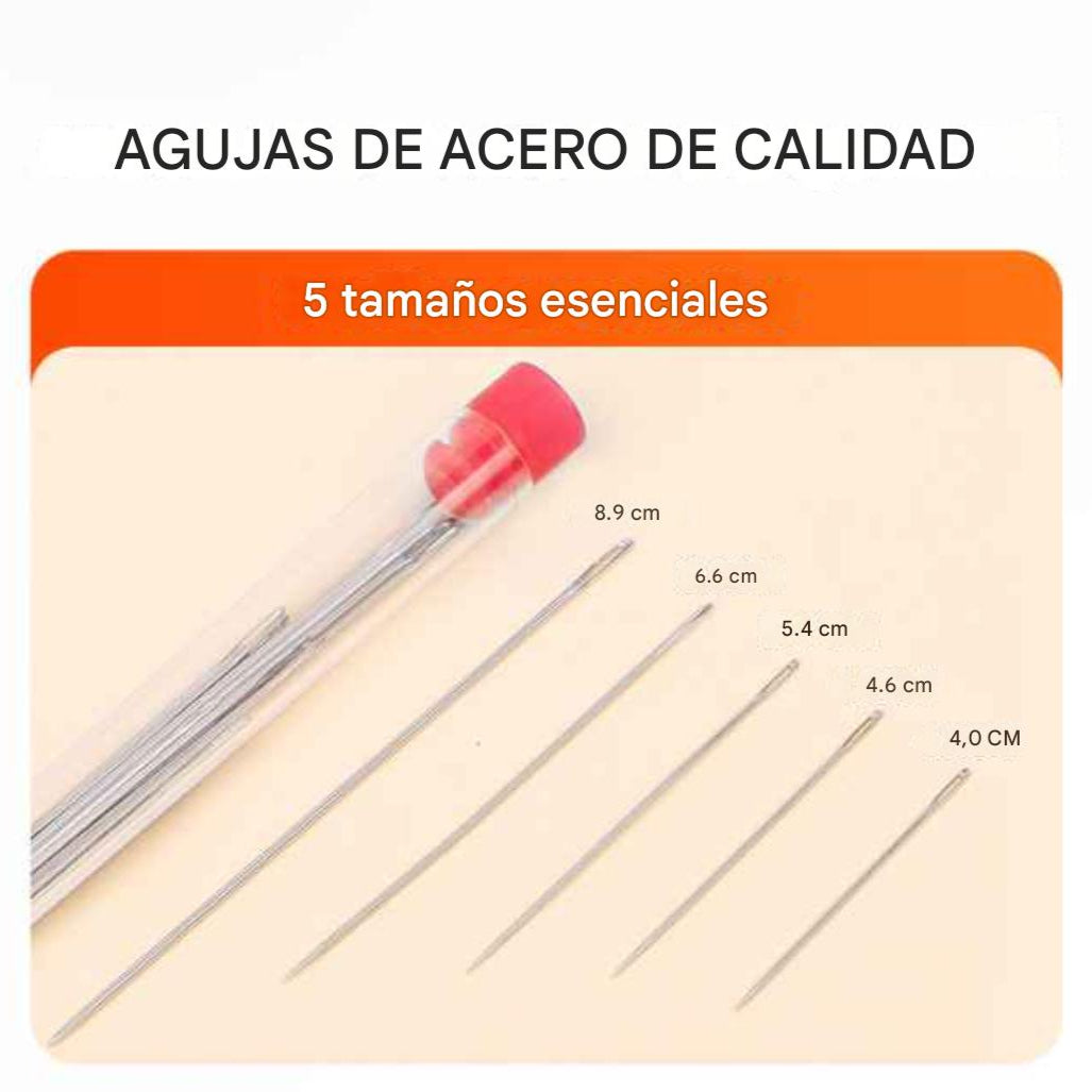 Juego de herramientas de costura de 37 piezas