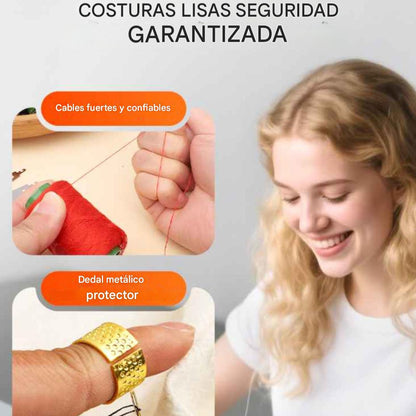 Juego de herramientas de costura de 37 piezas