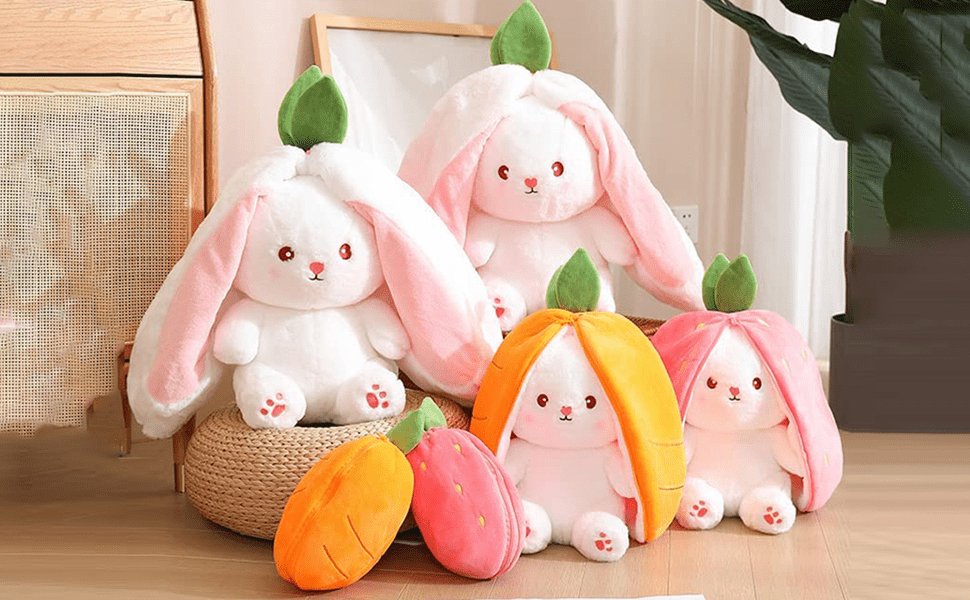 PELUCHE CONEJO REVERSIBLE