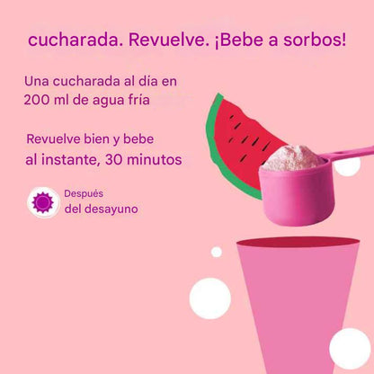 Potenciador de colágeno con 100 mg de ácido hialurónico