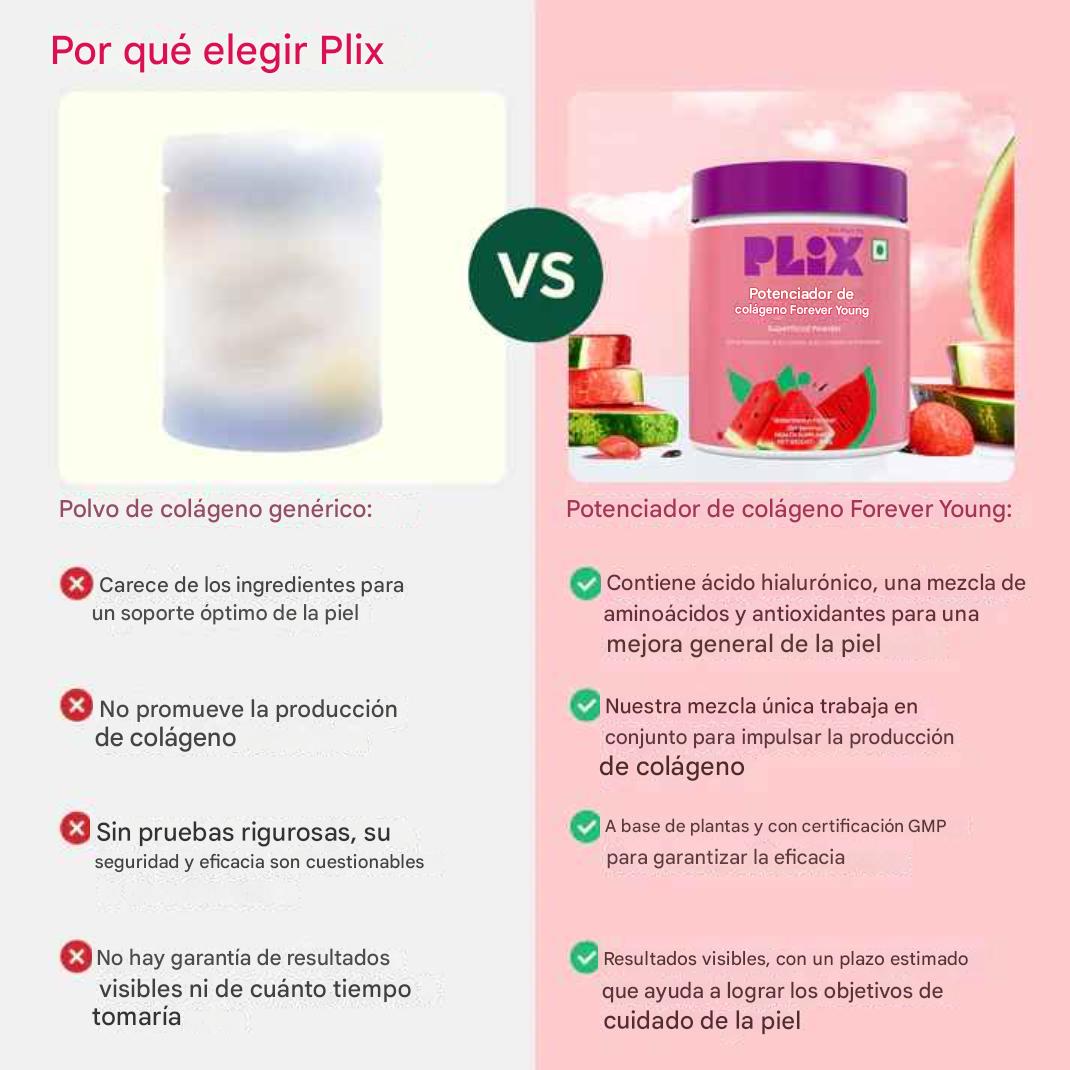 Potenciador de colágeno con 100 mg de ácido hialurónico