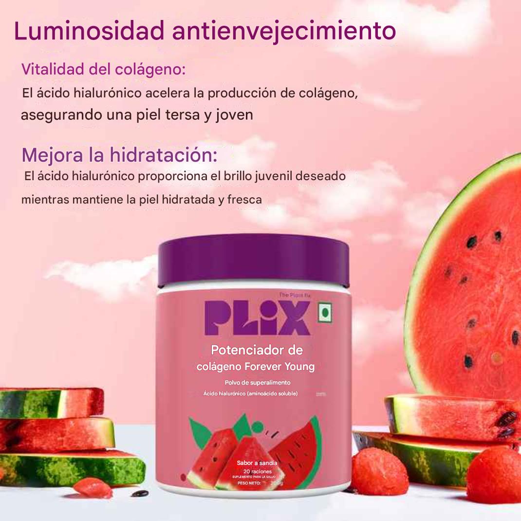 Potenciador de colágeno con 100 mg de ácido hialurónico